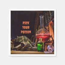 Guardanapos de Cocktail de Halloween, Escolha Seu