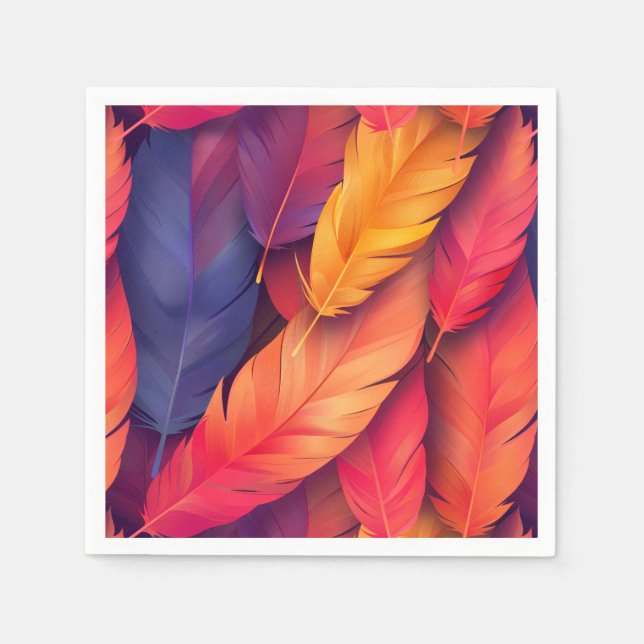 Guardanapos de Cocktail Rústicos para Casamento (Frente)