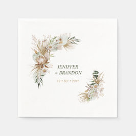 Guardanapos de Decoração de Casamento Boêmio Boho