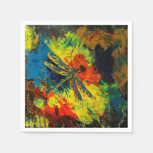 guardanapos de dragonfly (Frente)