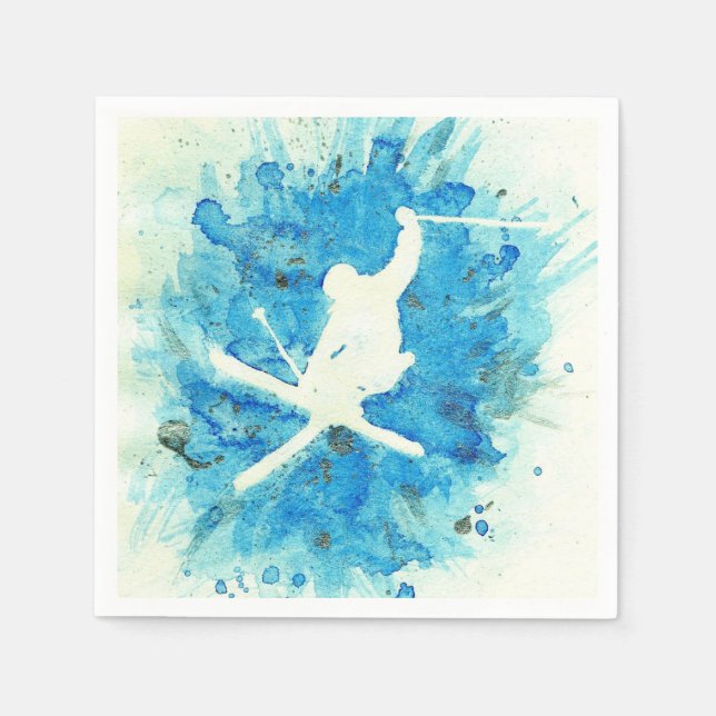 Guardanapos de esqui (Frente)