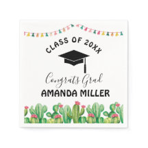 Guardanapos de Festa de formatura Cactus fiesta