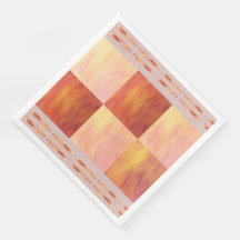 Guardanapos de festa de papel Earthtone Skies Tile