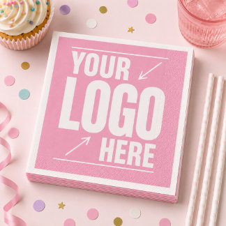 Guardanapos de Festa Personalizados | Logotipo Per