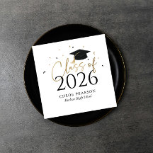 Guardanapos de Formatura da Turma de 2026