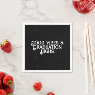 Guardanapos de Formatura Monocromáticos Minimalist