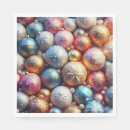 Guardanapos de Natal coloridos!