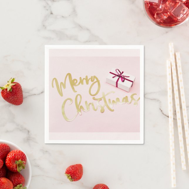 Guardanapos de Natal Pastel – Conjunto de Guardana (Insitu)