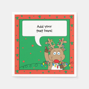 Guardanapos de Natal Personalizados