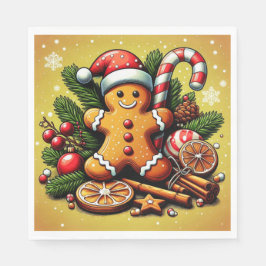 Guardanapos de pão de gengibre!