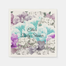 Guardanapos de Papel Charming Floral Bouquet Baby 