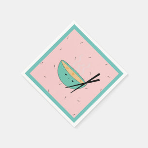 Guardanapos de papel da sopa de ramen asiático