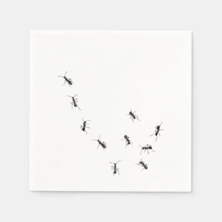 Guardanapos de papel das formigas