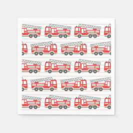 Guardanapos de papel de caminhão de bombeiros, Ani