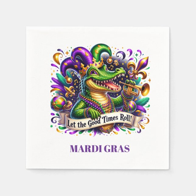 Guardanapos de papel de Carnaval (Frente)