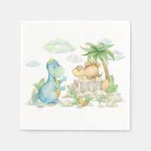 Guardanapos de Papel de Dinossauro, Festa de Anive