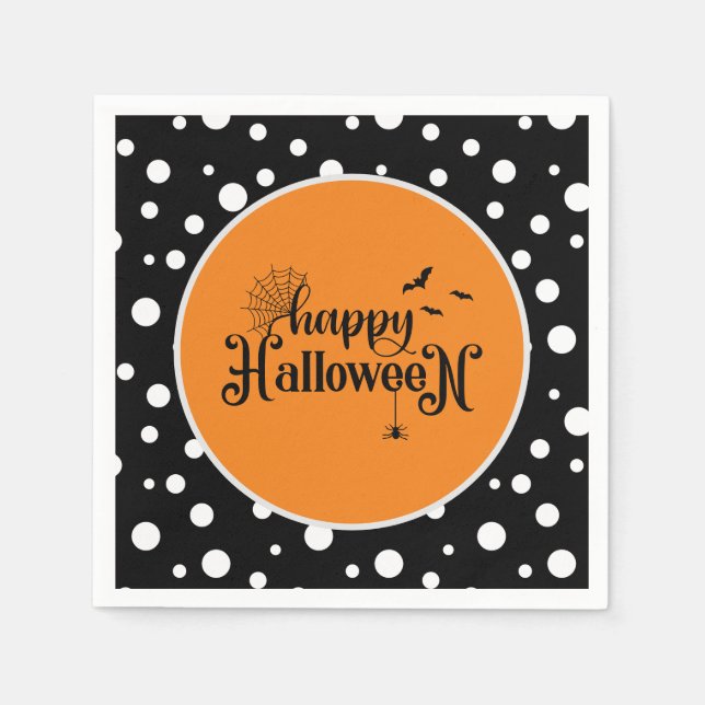Guardanapos de papel de Halloween (Frente)