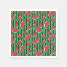 Guardanapos de Papel de Melancia, Festa de Frutas