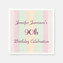 Guardanapos de papel descascado, 90