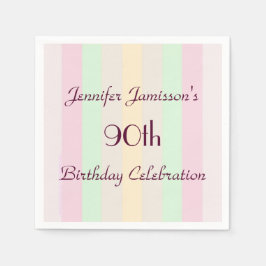 Guardanapos de papel descascado, 90