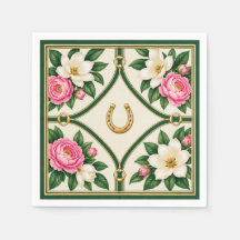 Guardanapos de papel equestre elegantes do Kentuck