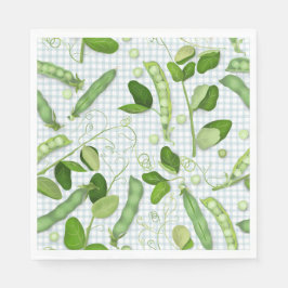 Guardanapos de papel Ervilhas Verdes