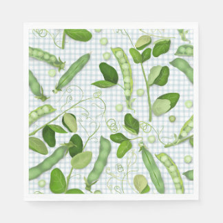 Guardanapos de papel Ervilhas Verdes