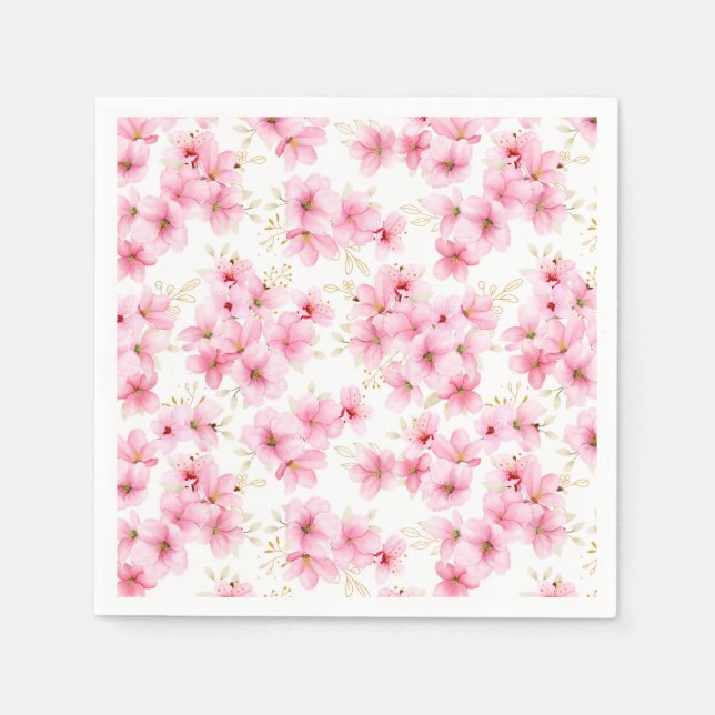 Guardanapos de papel Floral Blossoms (Frente)