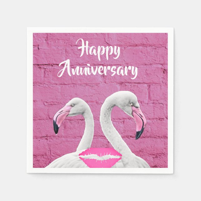 Guardanapos de papel humorísticos de aniversário  (Frente)