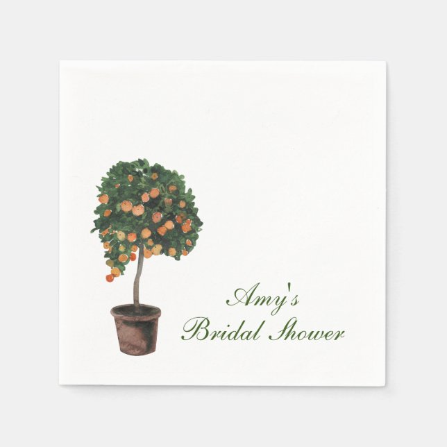 Guardanapos de papel Laranja Main Squeeze (Frente)