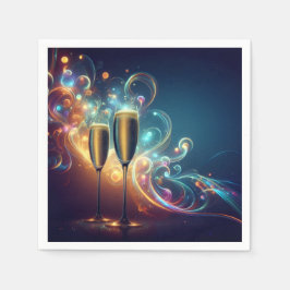 Guardanapos de papel Midnight Toast