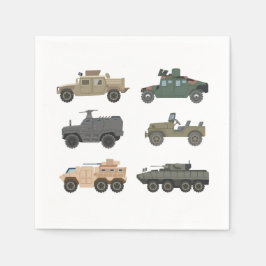Guardanapos de papel militares, suprimentos para f