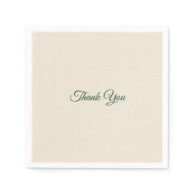 Guardanapos de Papel Obrigado