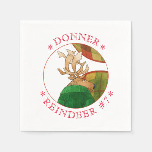 Guardanapos de papel padrão para coquetel DONNER R