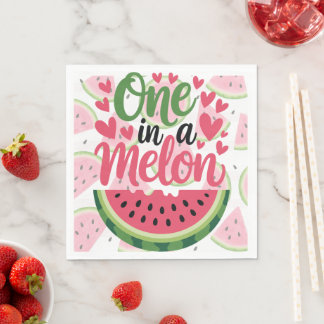 Guardanapos de papel para 1º aniversário One In A 