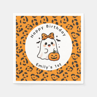 Guardanapos de papel para aniversário de Halloween