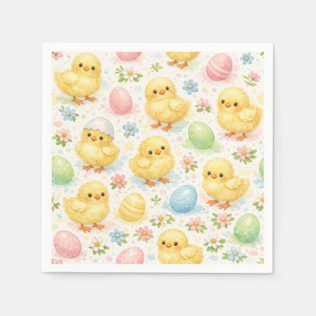 Guardanapos de papel para Brunch de Páscoa com Fra (Frente)