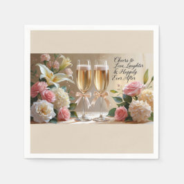 Guardanapos de papel para casamento