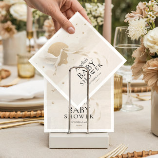 Guardanapos de papel para chá de bebê Elegante Neu