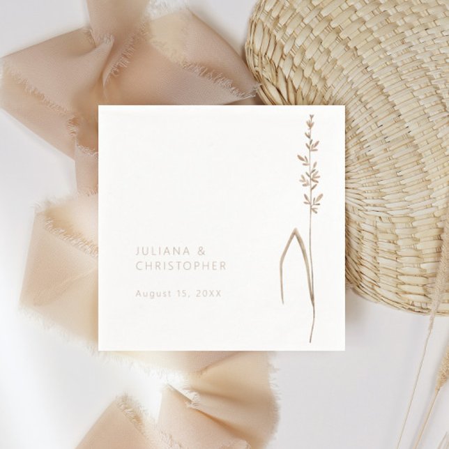 Guardanapos de papel para coquetel de casamento de (Criador carregado)