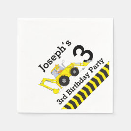 Guardanapos de papel para crianças aniversário de 