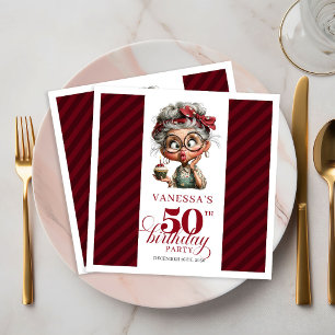 Guardanapos de Papel para Festa de 50º Aniversário