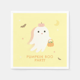 Guardanapos de papel para Festa do Boo da Abóbora