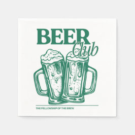 Guardanapos de papel para festa na cervejaria Beer