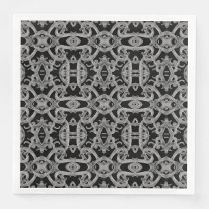 Guardanapos de papel para jantar padrão GOTHIC