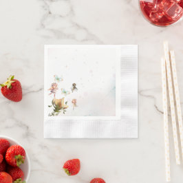 Guardanapos de papel para jardins de leite