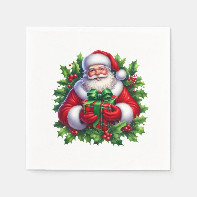 Guardanapos de papel para o Natal  (Frente)