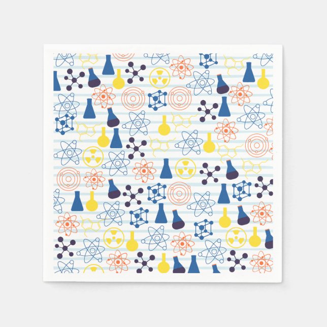 guardanapos de papel para professores de química (Frente)