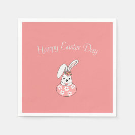 Guardanapos de papel Páscoa Pastel - Personalizado