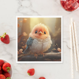 Guardanapos de papel-pássaro